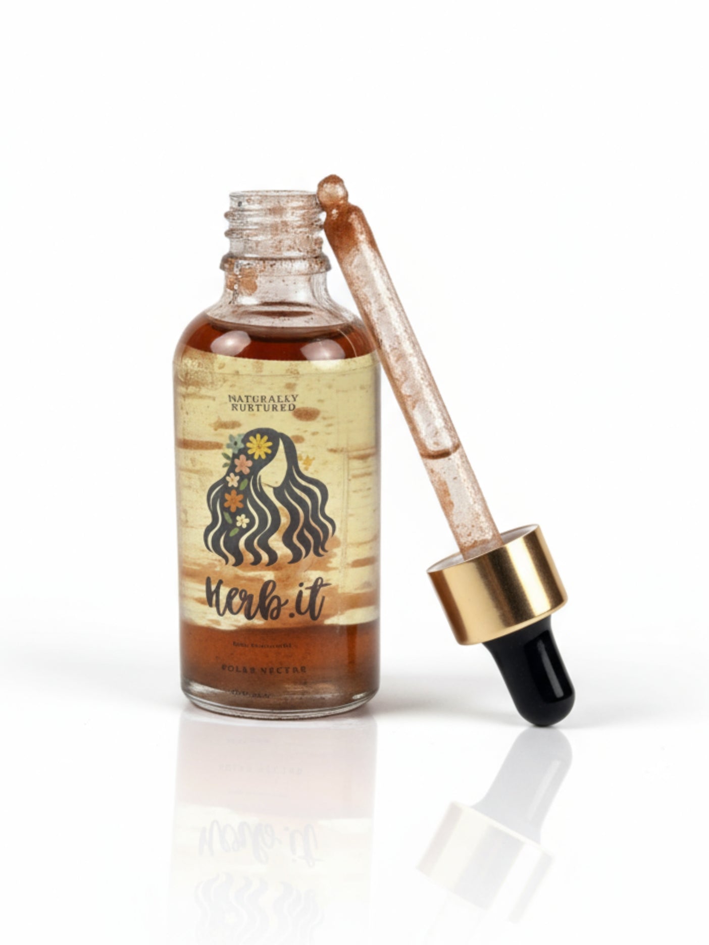 Herb It Radiance Golden Glow Body Shimmer Oil - 50ML